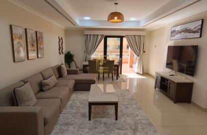 Apartment - 1 Bedroom - 2 Bathrooms for rent in East Porto Drive - Porto Arabia - The Pearl Island - Doha