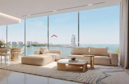 Apartment - 2 Bedrooms - 2 Bathrooms for sale in Les Vagues by Elie Saab - Qetaifan Islands - Lusail