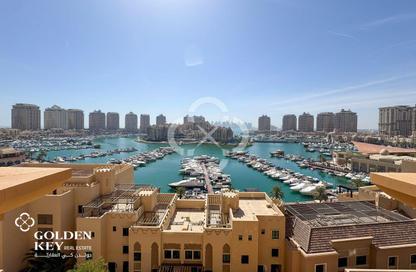 Apartment - Studio - 1 for rent in East Porto Drive - Porto Arabia - The Pearl Island - Doha Apartment - Studio - 1 for rent in East Porto Drive - Porto Arabia - The Pearl Island - Doha