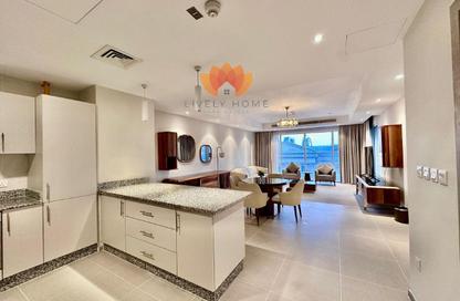 Apartment - 1 Bedroom - 1 Bathroom for rent in Lusail Marina Heights - Marina District - Lusail Apartment - 1 Bedroom - 1 Bathroom for rent in Lusail Marina Heights - Marina District - Lusail