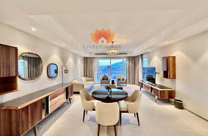 Apartment - 1 Bedroom - 1 Bathroom for rent in Lusail Marina Heights - Marina District - Lusail