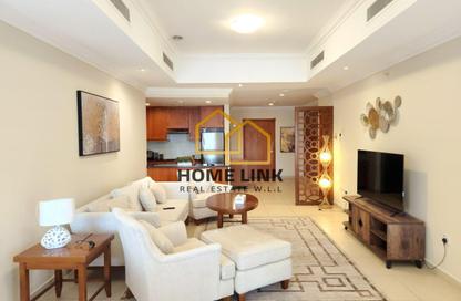 Apartment - Studio - 1 Bathroom for rent in West Porto Drive - Porto Arabia - The Pearl Island - Doha