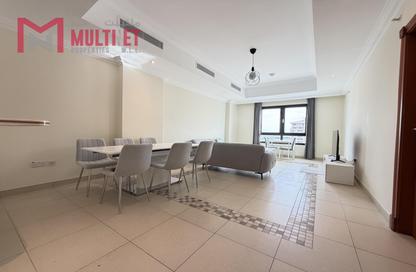 Apartment - 1 Bedroom - 2 Bathrooms for rent in East Porto Drive - Porto Arabia - The Pearl Island - Doha