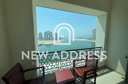 Apartment - Studio - 1 for rent in Viva Bahriyah - The Pearl Island - Doha