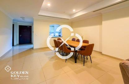 Apartment - 1 Bedroom - 2 Bathrooms for rent in West Porto Drive - Porto Arabia - The Pearl Island - Doha