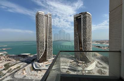 Apartment - 1 Bedroom - 2 Bathrooms for rent in Lusail Residence - Marina District - Lusail