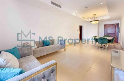 Apartment - 1 Bedroom - 2 Bathrooms for rent in West Porto Drive - Porto Arabia - The Pearl Island - Doha Apartment - 1 Bedroom - 2 Bathrooms for rent in West Porto Drive - Porto Arabia - The Pearl Island - Doha