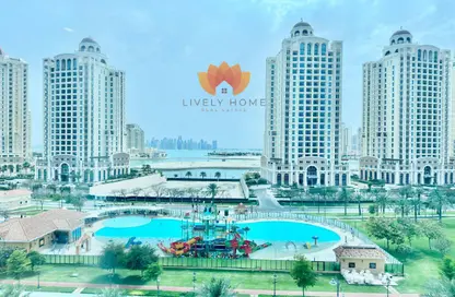 Apartment - 1 Bedroom - 2 Bathrooms for rent in Giardino Apartments - The Pearl Island - Doha