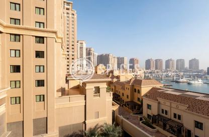 Apartment - 1 Bedroom - 2 Bathrooms for rent in West Porto Drive - Porto Arabia - The Pearl Island - Doha Apartment - 1 Bedroom - 2 Bathrooms for rent in West Porto Drive - Porto Arabia - The Pearl Island - Doha