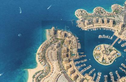 Apartment - 2 Bedrooms - 2 Bathrooms for sale in Al Mayyas by Al Mirqab Living - Porto Arabia - The Pearl Island - Doha