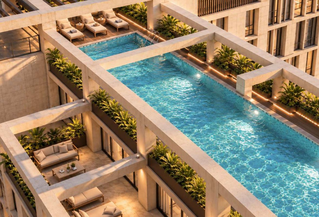 Luxury Penthouse |Private Pool|Lusail boulevard thumbnail 4