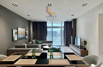 Apartment - 1 Bedroom - 2 Bathrooms for rent in Boulevard View - Yasmeen City - Lusail Apartment - 1 Bedroom - 2 Bathrooms for rent in Boulevard View - Yasmeen City - Lusail