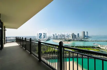 Apartment - 2 Bedrooms - 3 Bathrooms for rent in Abraj Bay - Abraj Quartiers - The Pearl Island - Doha