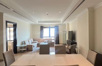 Apartment - 1 - 2 for rent in East Porto Drive - Porto Arabia - The Pearl Island - Doha
