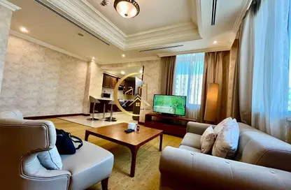 شقة - غرفة نوم - 2 حمامات للايجار في بناية عبدالله بن سلطان آل ثاني - الطريق الدائري الثالث - السد - الدوحة