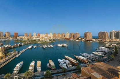 Apartment - 1 Bedroom - 1 Bathroom for sale in West Porto Drive - Porto Arabia - The Pearl Island - Doha