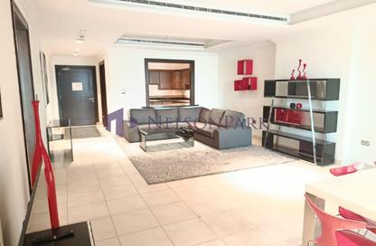 Apartment - 1 Bedroom - 2 Bathrooms for rent in Tower 31 - Porto Arabia - The Pearl Island - Doha