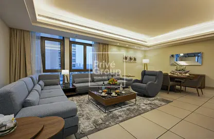 Apartment - 3 Bedrooms - 4 Bathrooms for rent in Al Gassar Resort - West Bay - Doha Apartment - 3 Bedrooms - 4 Bathrooms for rent in Al Gassar Resort - West Bay - Doha