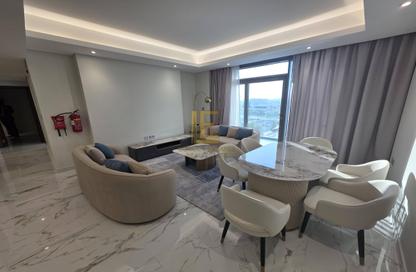 Apartment - 2 Bedrooms - 3 Bathrooms for rent in Marina Tower 23 - Marina District - Lusail Apartment - 2 Bedrooms - 3 Bathrooms for rent in Marina Tower 23 - Marina District - Lusail