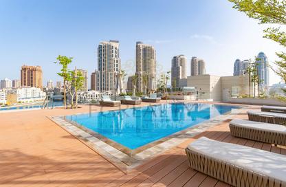Apartment - 1 Bedroom - 2 Bathrooms for rent in Crystal Residence - Gewan Island - The Pearl Island - Doha