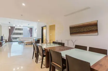 شقة - 3 غرف نوم - 4 حمامات للايجار في برج بفرلي هيلز - الخليج الجنوبي - الخليج الغربي - الدوحة