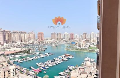 Apartment - 4 Bedrooms - 5 Bathrooms for rent in West Porto Drive - Porto Arabia - The Pearl Island - Doha