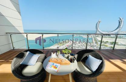 Apartment - 2 Bedrooms - 3 Bathrooms for rent in Y Tower - Marina District - Lusail