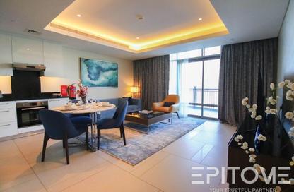 Apartment - 1 Bedroom - 1 Bathroom for rent in Abraj Bay - Abraj Quartiers - The Pearl Island - Doha Apartment - 1 Bedroom - 1 Bathroom for rent in Abraj Bay - Abraj Quartiers - The Pearl Island - Doha