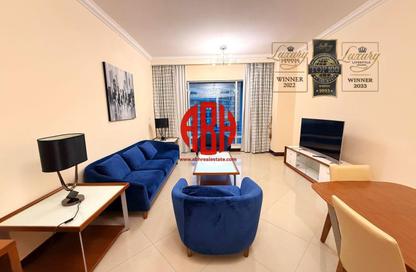 Apartment - 1 Bedroom - 2 Bathrooms for rent in Al Shatt Street - West Bay - Doha