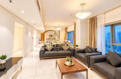 Apartment - 3 - 4 for rent in West Bay Tower - West Bay - West Bay - Doha