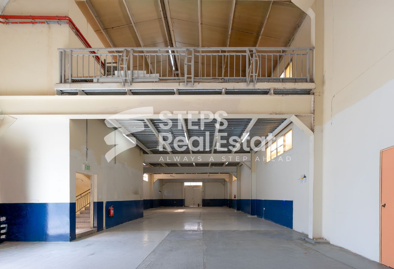 Spacious Warehouse for Rent in Industrial Area