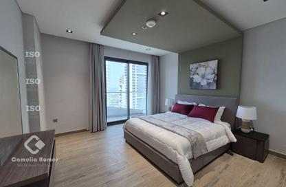 Apartment - 1 Bedroom - 2 Bathrooms for rent in Marina Residences 195 - Marina District - Lusail Apartment - 1 Bedroom - 2 Bathrooms for rent in Marina Residences 195 - Marina District - Lusail