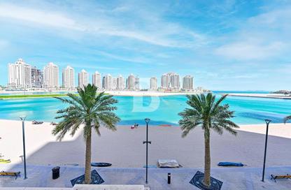 Apartment - 1 Bedroom - 2 Bathrooms for rent in Al Mutahidah Tower - Viva Bahriyah - The Pearl Island - Doha
