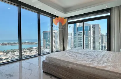 Apartment - 2 Bedrooms - 3 Bathrooms for rent in Lusail Marina Heights - Marina District - Lusail