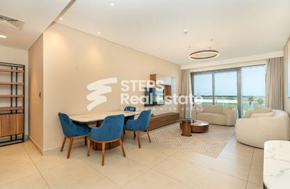 Apartment - 1 - 2 for rent in Lusail Residence - Marina District - Lusail