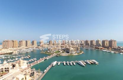 Apartment - 2 Bedrooms - 3 Bathrooms for rent in West Porto Drive - Porto Arabia - The Pearl Island - Doha