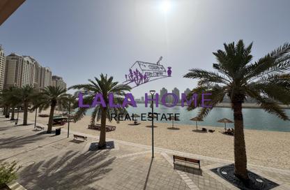 Townhouse - 1 Bedroom - 2 Bathrooms for rent in Viva East - Viva Bahriyah - The Pearl Island - Doha