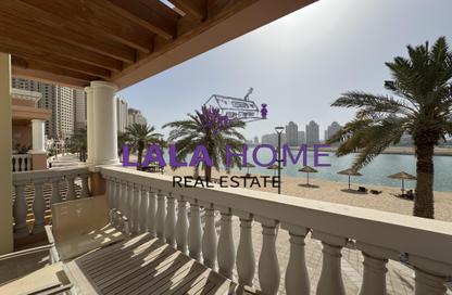 Townhouse - 1 Bedroom - 2 Bathrooms for rent in Viva East - Viva Bahriyah - The Pearl Island - Doha