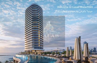 Apartment - 2 - 2 for sale in Lusail Marina Heights - Marina District - Lusail