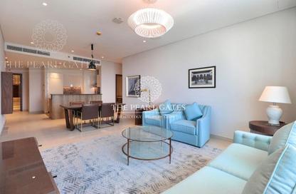 Apartment - 2 Bedrooms - 4 Bathrooms for rent in Lusail Residence - Marina District - Lusail