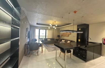 Apartment - 1 Bedroom - 2 Bathrooms for rent in East Porto Drive - Porto Arabia - The Pearl Island - Doha