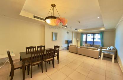 Apartment - 1 - 2 for rent in Two Porto Arabia - Porto Arabia - The Pearl Island - Doha