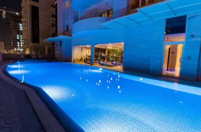 شقة - 2 غرف نوم - 2 حمامات للايجار في مرتفعات مارينا لوسيل - منطقة المارينا - الوسيل