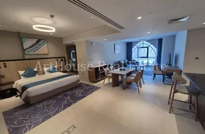 Apartment - Studio - 1 Bathroom for rent in La Plage - The Pearl Island - Doha