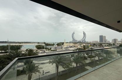 Apartment - 2 Bedrooms - 4 Bathrooms for rent in Lusail Marina Heights - Marina District - Lusail Apartment - 2 Bedrooms - 4 Bathrooms for rent in Lusail Marina Heights - Marina District - Lusail