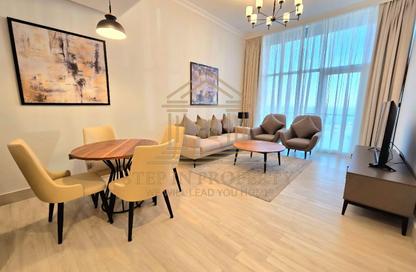 Apartment - 1 - 2 for rent in Lusail Marina Heights - Marina District - Lusail