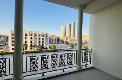 Apartment - 1 Bedroom - 2 Bathrooms for rent in Fox Hills A13 - Fox Hills - Lusail