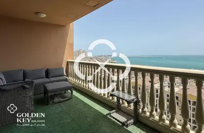 Apartment - 3 Bedrooms - 3 Bathrooms for rent in West Porto Drive - Porto Arabia - The Pearl Island - Doha