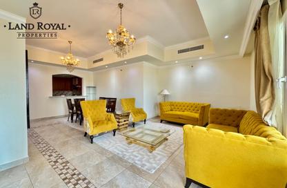 Apartment - 1 Bedroom - 2 Bathrooms for rent in East Porto Drive - Porto Arabia - The Pearl Island - Doha