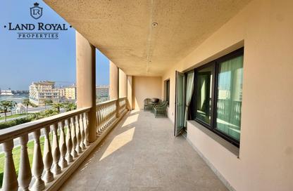 Apartment - 1 Bedroom - 2 Bathrooms for rent in East Porto Drive - Porto Arabia - The Pearl Island - Doha